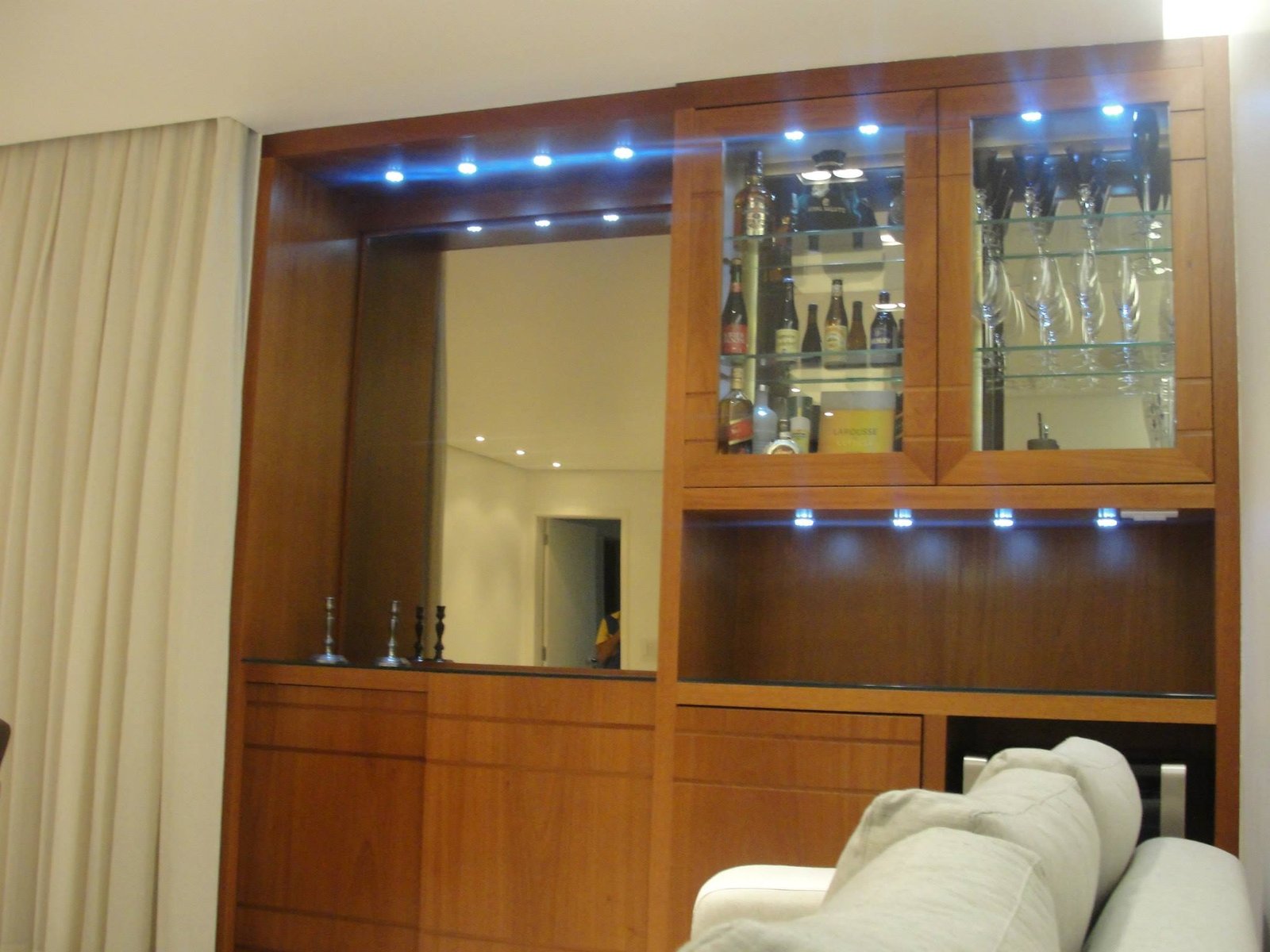 Móveis planejados para bar - Área gourmet completa