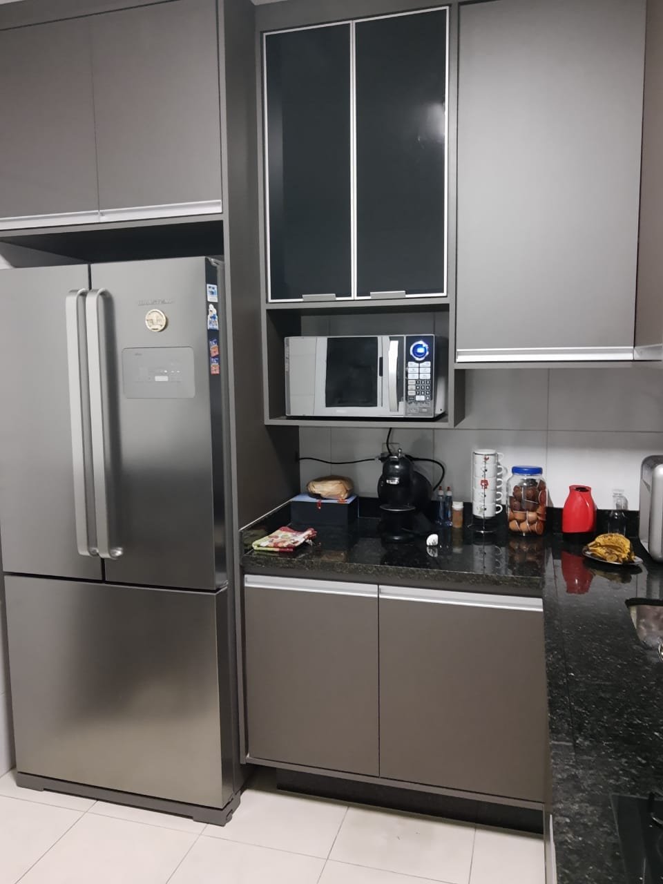 Móveis planejados para cozinha - Cozinha americana com ilha