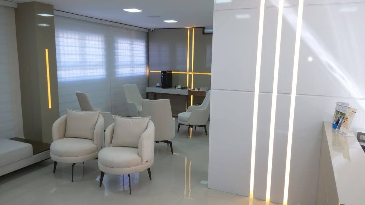 Móveis planejados para recepção