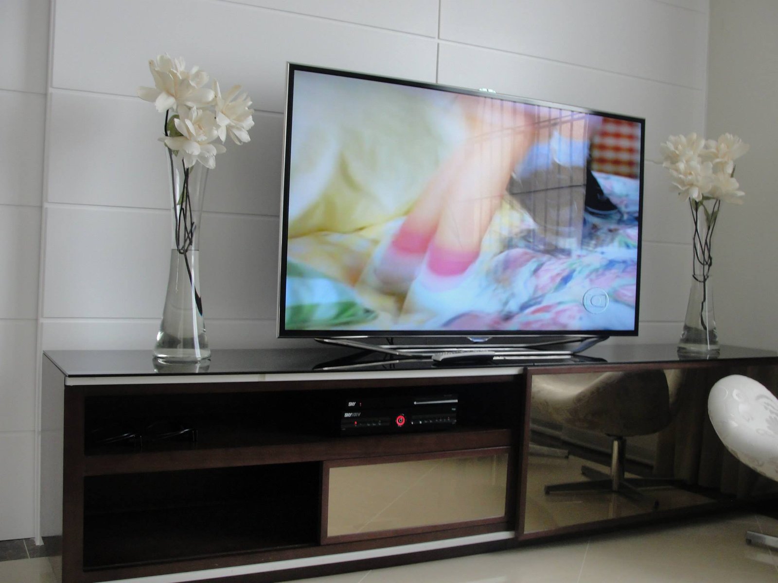 Móveis planejados para sala - Rack para TV integrado